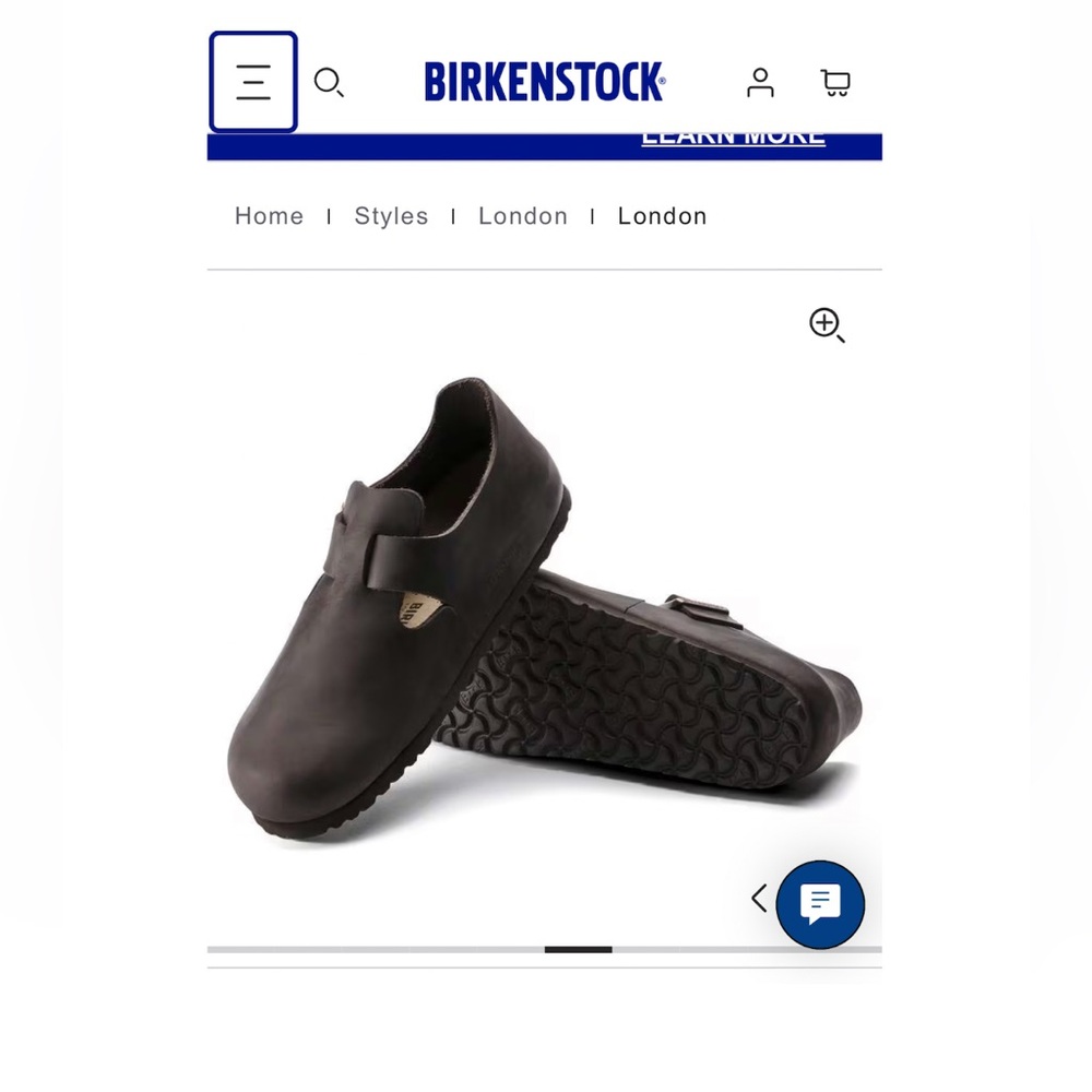 Birkenstock London Oiled Leather